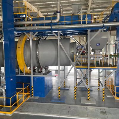 Hazardous waste actived carbon regeneration